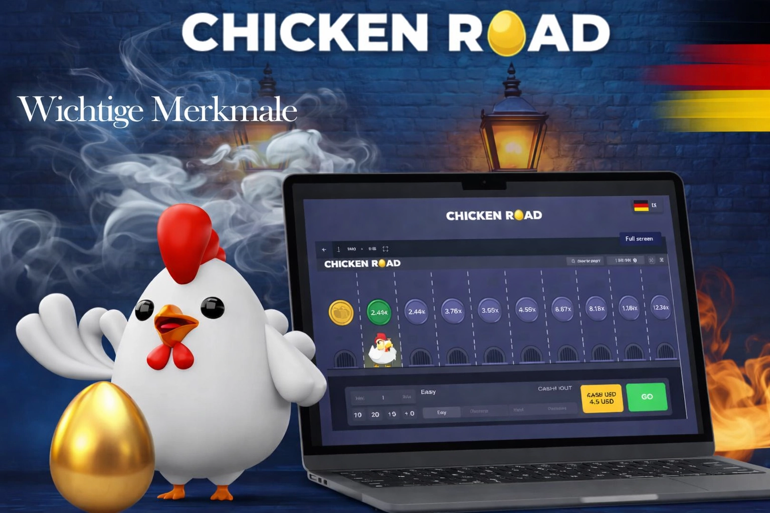 Wichtige Merkmale von Chicken Road